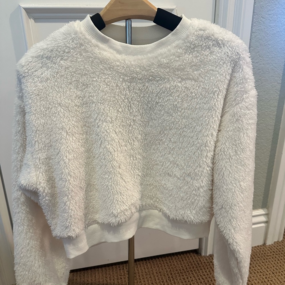 Girls Cream Sweatshirt
